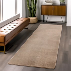 Beżowy chodnik odpowiedni do prania 80x250 cm Joy 1400 – Ayyildiz Carpets