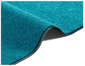 Turkusowa wycieraczka Hanse Home Wash &amp; Clean, 39x58 cm