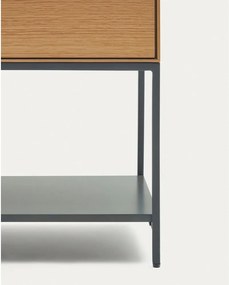 Niska komoda w dekorze dębu 97,5x80 cm Vedrana – Kave Home