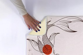 Dywanik pod prysznic Dywanik pod prysznic Karpie Koi Rybki