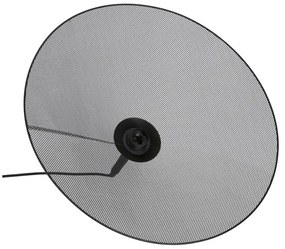 Lampa wisząca z tekstylnym kloszem ø 50 cm Kiruna – Candellux Lighting