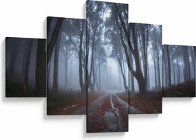 Obraz - W deszczowy dzień (125x70 cm)