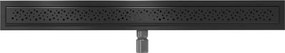Mexen Flat M12 odpływ liniowy 80 cm, czarny - 1721080-15