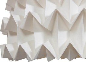 Wisząca lampa ORIGAMI papierowa 26 cm, kremowa