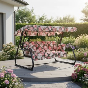 Huśtawka ogrodowa Parma Black Edition A101-23PB PATIO