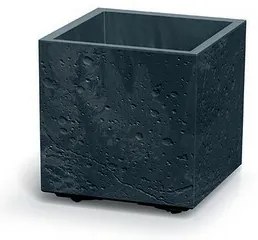 Doniczka SIERRA SQUARE BETON EFFECT 28,8 cm, antracyt, S