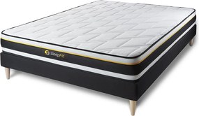 Materac SOFT 140 x 200 cm + zestaw podstawa lózka