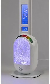 Rabalux 74231 lampa stołowa LED z brokatem Figen, biały, 5 W, 290 lm, 5000 K, ściemnialna