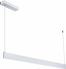 Biała podłużna lampa wisząca E4-C57