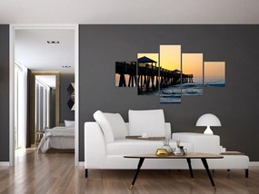 Obraz na plaży (125x70 cm)