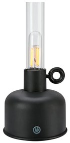 Czarna lampa stołowa LED (wysokość 22 cm) Astrid – Markslöjd