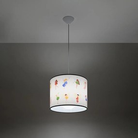 Lampa wisząca WRÓŻKI 30 biała SOLLUX  LIGHTING