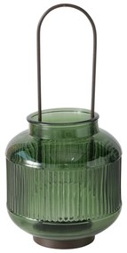 Świecznik szklany na tealight ZENOR, 29 cm