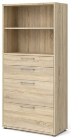 Komponent – szuflady w dekorze dębu 84x105 cm Prima – Tvilum