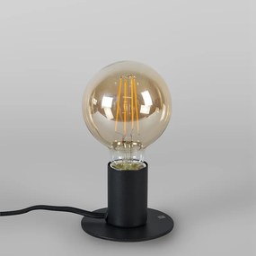 Nowoczesna lampa stołowa czarna - Facil