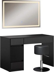 Toaletka czarny 120x55x76 omira