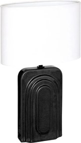 Atmosphera - Lampa stołowa MONIA 1xE14/60W/230V czarna/biała