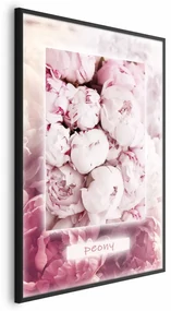 Plakat Delikatność wiosny 60x90 cm z ramą czarną bez marginesu ARTGEIST B