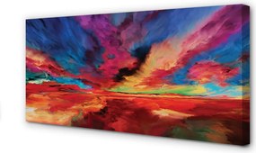 Duży obraz na płótnie Kalejdoskop Fraktali