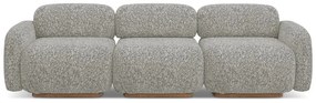Szara sofa modułowa 270 cm Ailani – Makamii