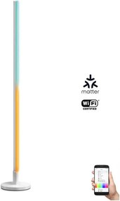 WiZ - LED RGBW Lampa podłogowa ściemnialna POLE LED/13W/230V 2200-6500K Wi-Fi