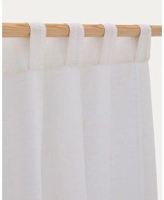 Biała zasłona 140x270 cm Glima – Kave Home