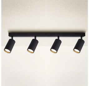 Brilagi - Oprawa punktowa SELE MODERN 4xGU10/30W/230V czarna