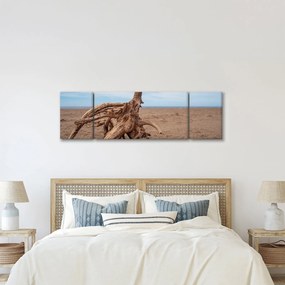 Obraz - Zmyte przez morze (170x50 cm)