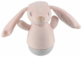 LED RGB lampka nocna dla dzieci z melodią 3xAAA/5V królik