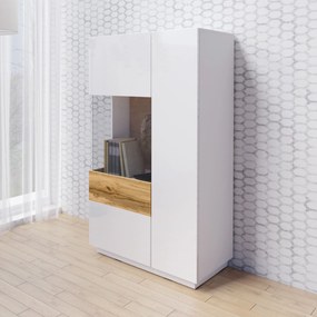 Komoda SILVANA 80 cm do Salonu Sypialni Biały