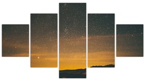 Obraz gwiaździstego nieba (125x70 cm)