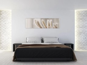Obraz - Zajęcze ogonki (170x50 cm)