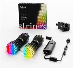 Twinkly TWS250SPP-BEU - LED RGB 250xLED 23,5m IP44 Wi-Fi zewnętrzny łańcuch