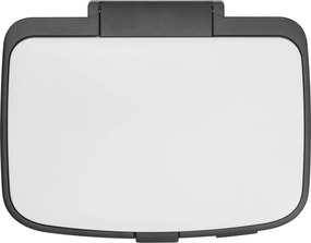 Biały stalowy kosz na śmieci z pedałem 12 l Bo – Brabantia