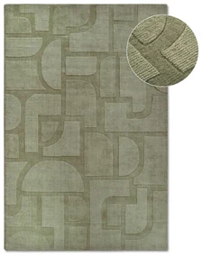 Zielony wełniany dywan tkany ręcznie 190x280 cm Alexis – Villeroy&Boch