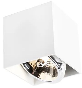 Designerski reflektor z kwadratowym kloszem - BoxDesignerski Oswietlenie wewnetrzne