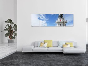 Obraz latarni morskiej Akaroa w Nowej Zelandii (170x50 cm)