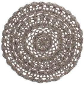 Mata stołowa z mieszanki bawełny ø 35 cm Crochet – Rex London
