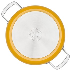Patelnia z pokrywką/z powłoką ceramiczną ø 28 cm tegame Meda 3.0 – FABINI