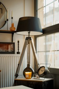 Świecznik metalowy, 20 cm