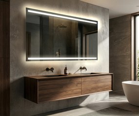 50x80 Lustro Łazienkowe Podświetlane LED09