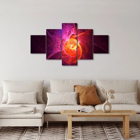 Nowoczesny abstrakcyjny obraz (125x70 cm)