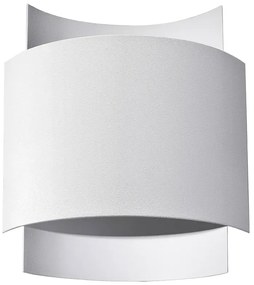 Biały nowoczesny kinkiet góra-dół - EX714 W3-M78