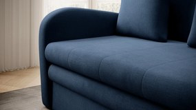 Sofa rozkładana z funkcją spania ARIO granatowa ELTAP