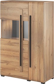 Komoda wysoka TULSA 2D 90 dąb