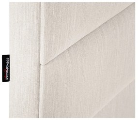 Beżowy tapicerowany zagłówek 140x120 cm NY – Cosmopolitan Design