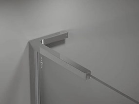 Mexen Kioto-X L ścianka prysznicowa Walk-in 90 x 200 cm, transparent 10 mm, chrom - 800-090-107-01-00-X