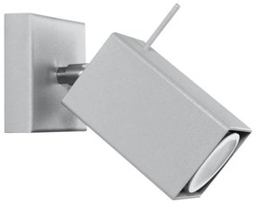 Sollux SL.0455 - Kinkiet MERIDA 1xGU10/40W/230V szary