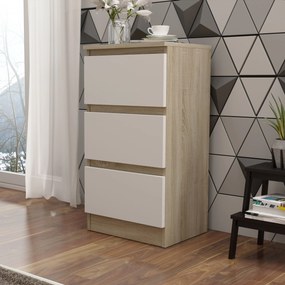Komoda ALLEGRA 40 cm do Salonu Sypialni Dąb sonoma