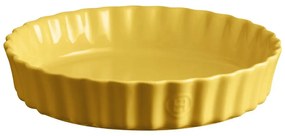 Żółta ceramiczna forma do ciasta Emile Henry, ⌀ 24 cm